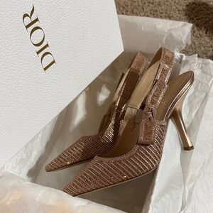 BRAND NEW AUTHENTIC DIOR slingback heel